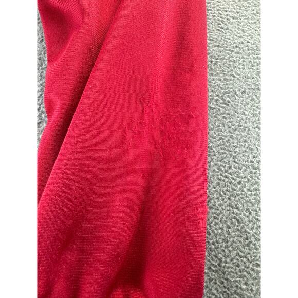 Nike jacket and pants track‎ outfit size 24 burgundy/red and black leopard print - Picture 8 of 8